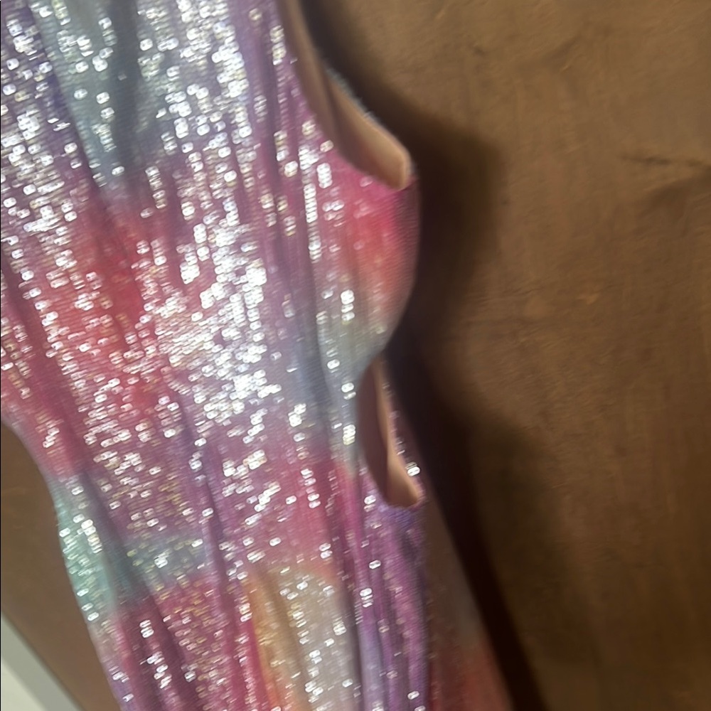 💖 Avec Les Filles Pink Sequin Midi Dress – Size 10 ✨ - Picture 6 of 10